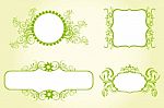 Floral Background Stock Photo