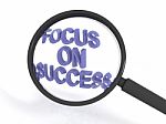 Focus On Success Stock Photo
