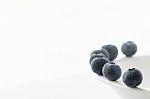 Fresh Blueberries Closeup Stock Photo