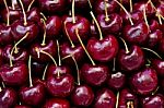 Fresh Cherries Stock Photo