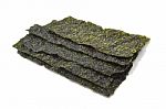 Fried Seaweed Stock Photo