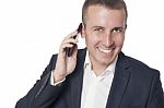 Friendly Businessman Stock Photo