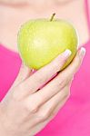 Fruit In Woman's Hand Stock Photo