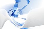 Futuristic Abstract  Background Stock Photo