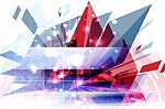 Futuristic Background Stock Photo