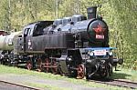 German Steam Train Stock Photo