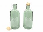 Glass Bottles Stock Photo