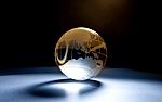 Glass Globe Stock Photo