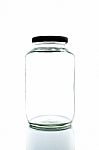Glass jar Stock Photo