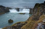 Godafoss, Northern Iceland Stock Photo