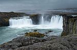 Godafoss, Northern Iceland Stock Photo