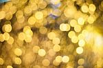 Gold Abstract Luxury Bokeh Blurred Background, Grand Deluxe Glitz And Glam Stock Photo
