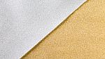 Gold And Silver Glitter Paper Background Stock Photo