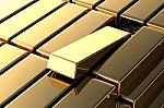 Gold Bar Stock Photo