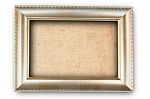 Gold Color Frame Stock Photo
