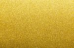 Gold Glitter Background, Defocused Stock Photo