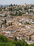 Granada, Andalucia/spain - May 7 : View Of Granada In Andalucia Stock Photo