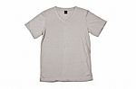 Gray T Shirt Stock Photo