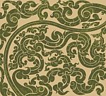 Green Art Pattern Stock Photo