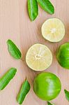 Green Lime Stock Photo