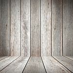Grey Wood Room Texture Background Stock Photo
