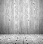 Grey Wood Room Texture Background Stock Photo
