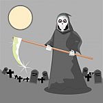 Grim Reaper Stock Photo