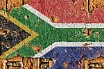 Grunge Flag Of South Africa Stock Photo