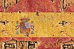 Grunge Flag Of Spain Stock Photo