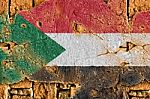 Grunge Flag Of Sudan Stock Photo