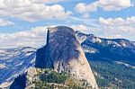 Half Dome In Yosemite National Park, California, Usa Stock Photo
