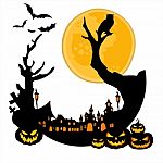 Halloween Graphic Resource Stock Photo