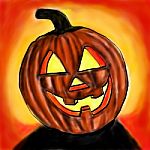 Halloween Pumpkin Stock Photo