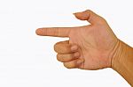 Hand Signs Stock Photo
