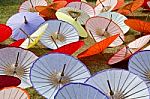 Handmade Umbrella Stock Photo