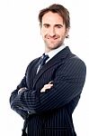 Handsome Young Corporate Executive Stock Photo