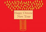 Happy Chinese New Year Spring Stock Photo