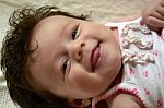 Happy Infant Stock Photo