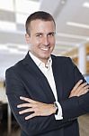 Happyamerican Business Man Stock Photo