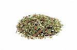 Heap Of Loose Tea Lemon Balm Stock Photo