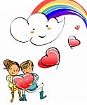 Heart And Love Stock Photo