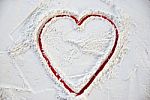 Heart In Valentine Stock Photo