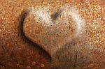 Heart Rust Stock Photo