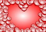 Heart Shape Background Stock Photo