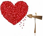 Heart Valentines Stock Photo