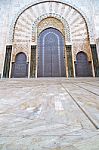Historical Marble  In  Antique Building Door Morocco Style Afric Stock Photo