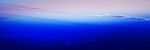 Horizontal Wide Blue Vivid Minimal Clouds Stratosphere Backgroun Stock Photo