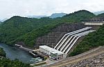 Hydroelectric Powerplant Stock Photo