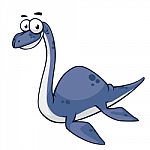 Hydrotherosaurus Character Stock Photo