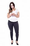 I Got New Applications For My Mobile! Stock Photo